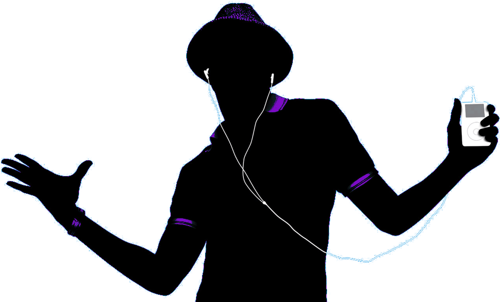 Relevant Youth Ministry - Ipod Listening To Music Clipart (980x592), Png Download