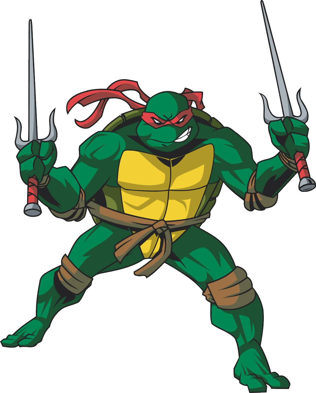 Raphael Png - Raphael Ninja Turtles Clipart (1024x1271), Png Download