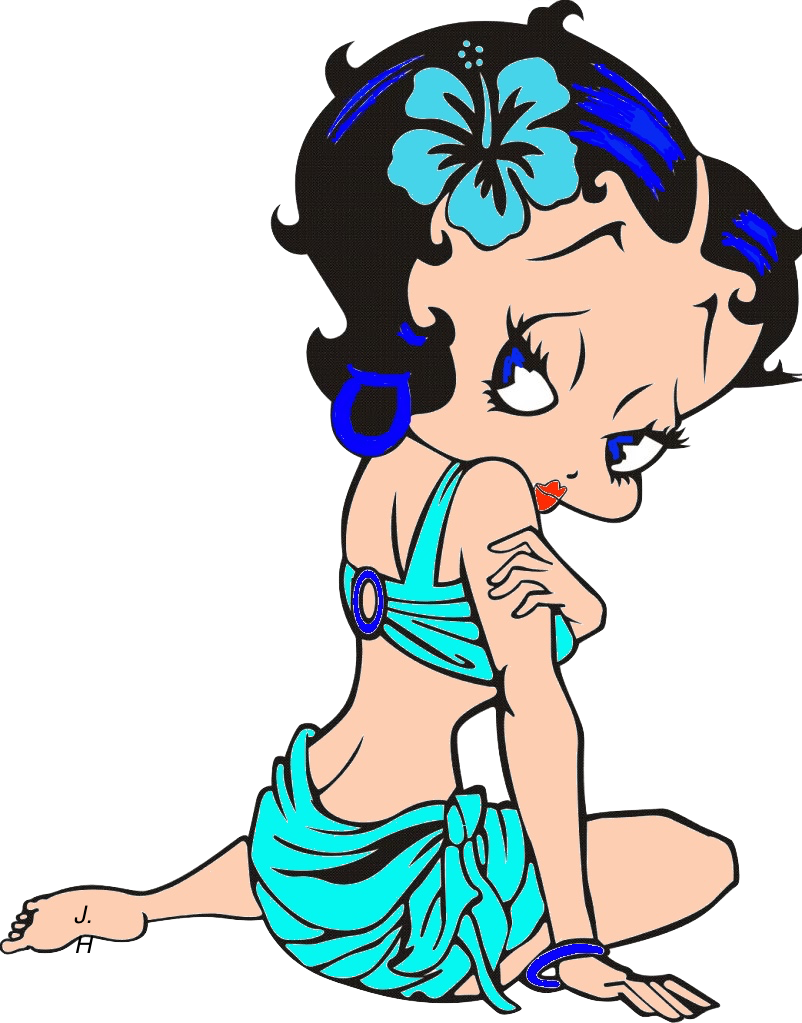 Betty Boop Clipart Hd - Betty Boop Free Clip Art - Png Download (802x1023), Png Download