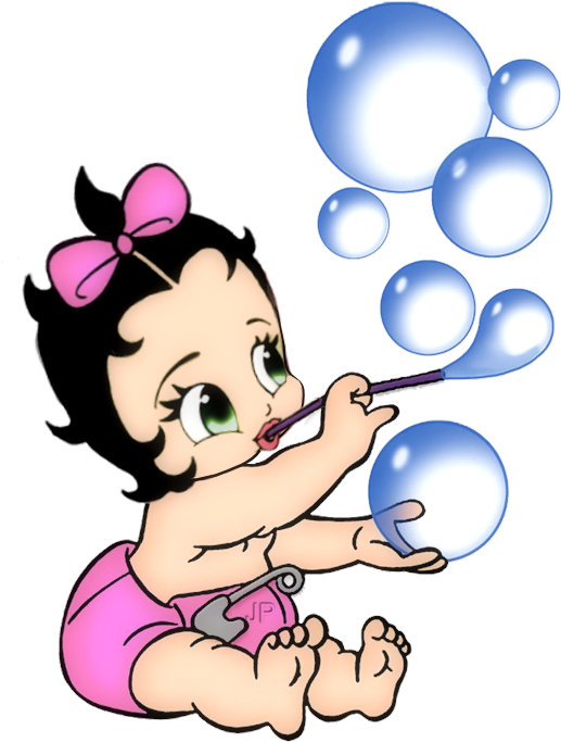 Transparent Clipart Betty Boop - Картинка Малыш Нарисованный - Png Download (517x683), Png Download