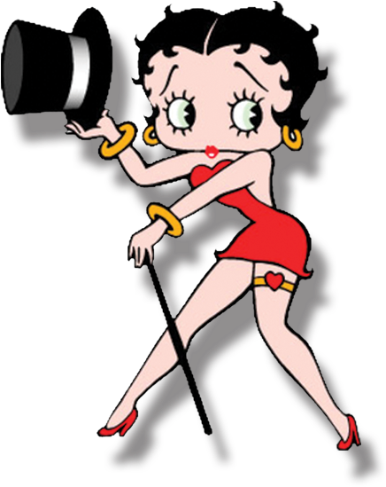 Betty Boop Clipart (567x624), Png Download