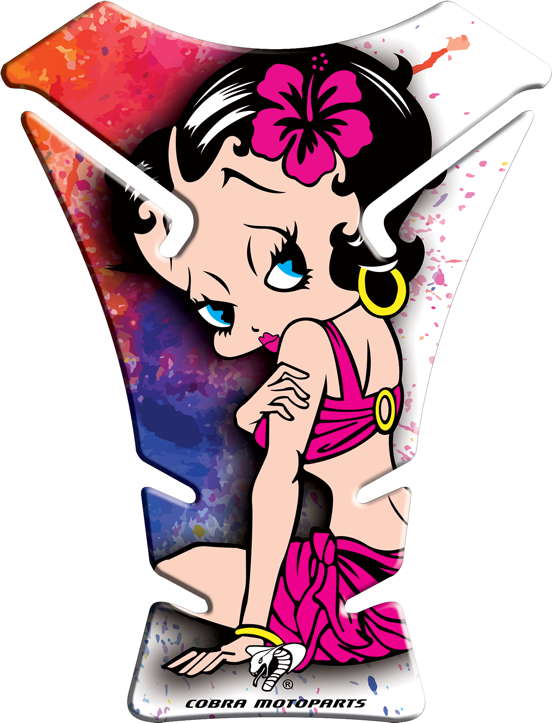 Betty Boop Red Clipart (1181x1523), Png Download