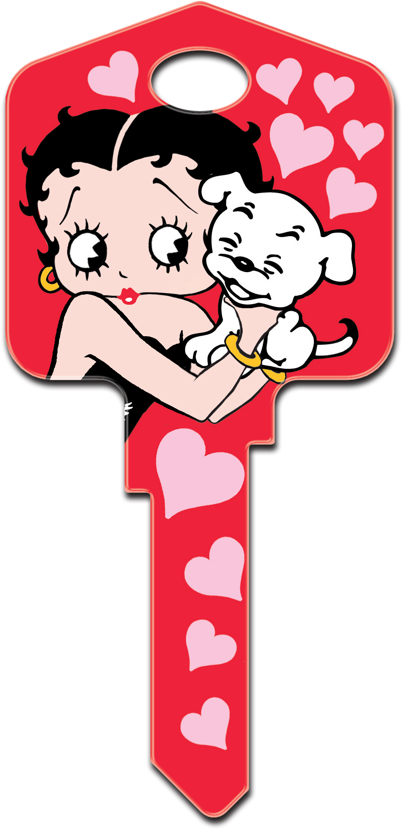Betty Boop Clipart (863x1725), Png Download