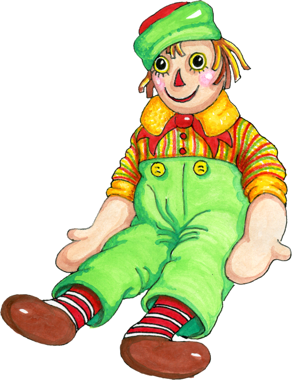 Doll Toy Clipart - Boy Doll Clipart - Png Download (981x1278), Png Download
