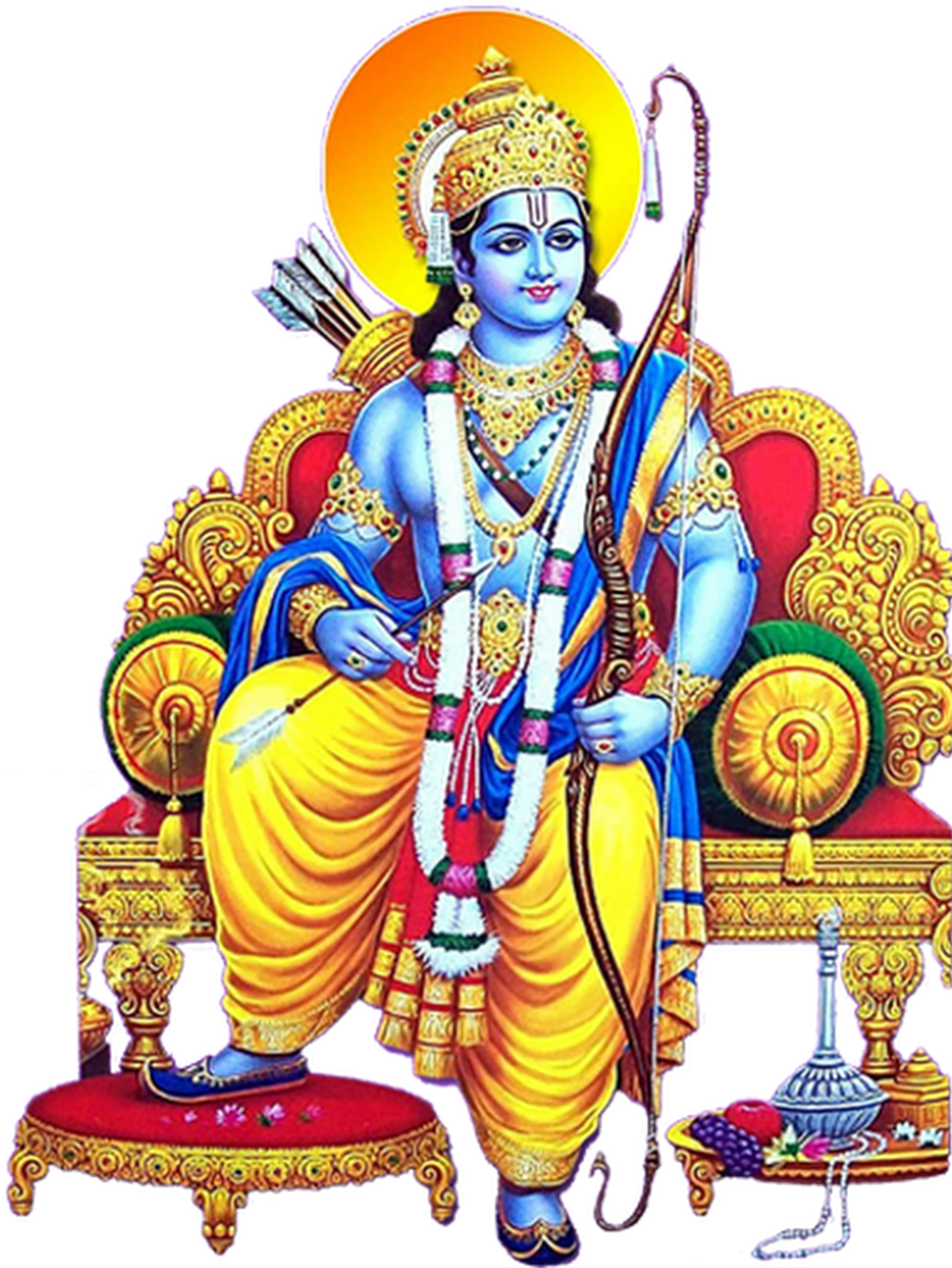 Happy Ram Navami 2020 Clipart (918x1232), Png Download