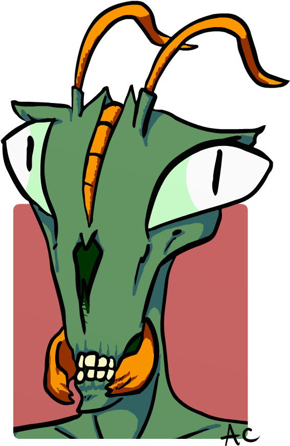 Zeb Portrait Clipart (576x879), Png Download