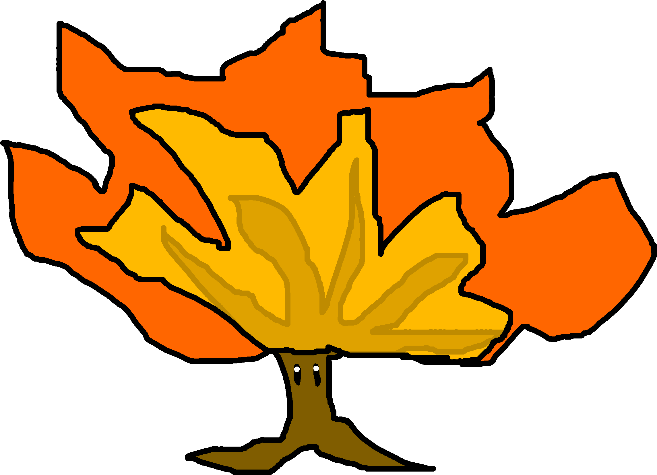 Moses Clipart Burning Tree - Png Download (2516x1801), Png Download