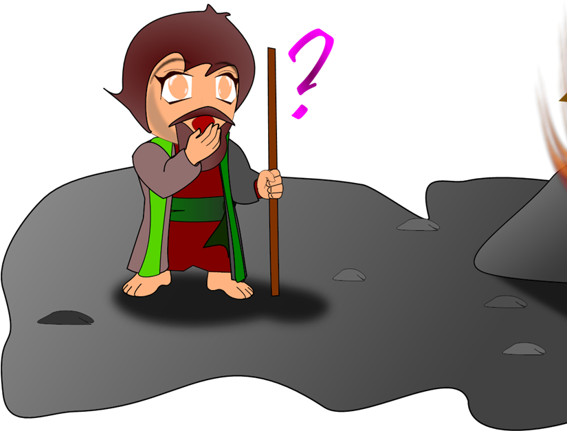 Moses And The Burning Bush Clipart (1024x1024), Png Download