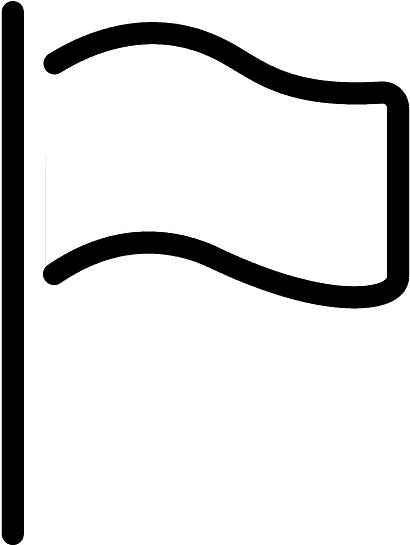 White Flag Emoji Clipart - Png Download (800x800), Png Download