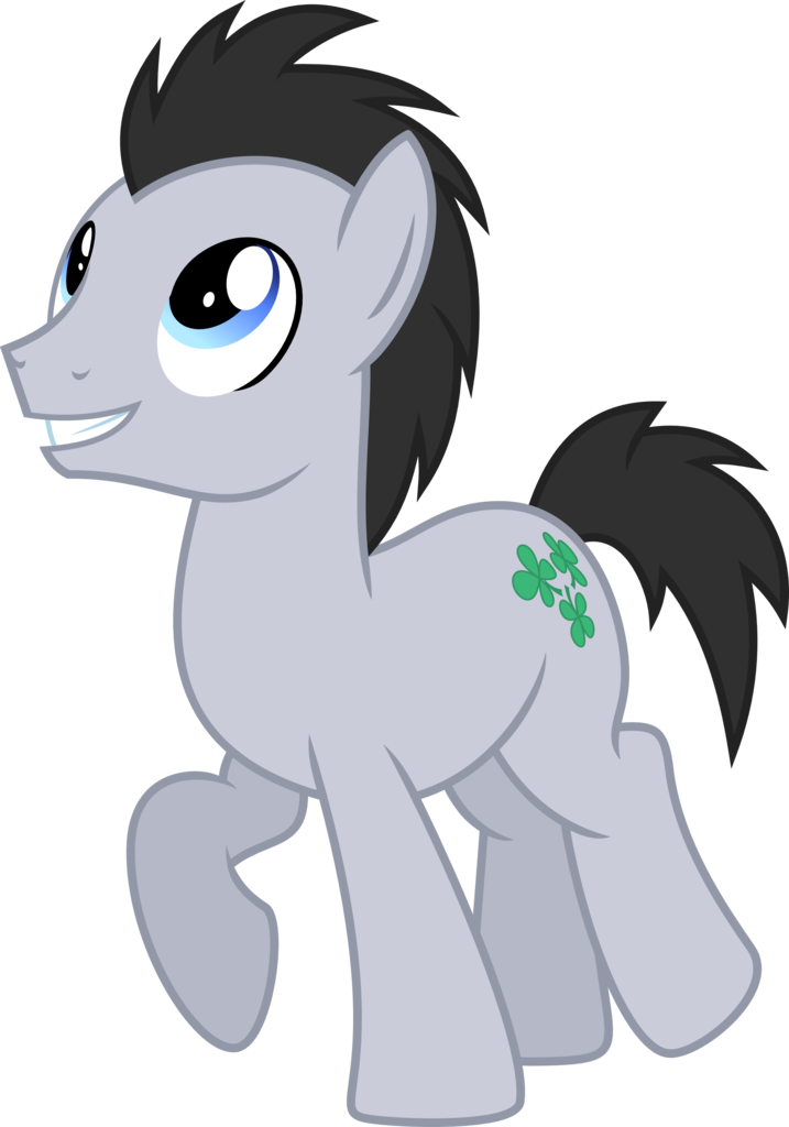 Transparent Clover Mlp Clipart Library Download - Lucky Clover Mlp Transparent - Png Download (717x1024), Png Download