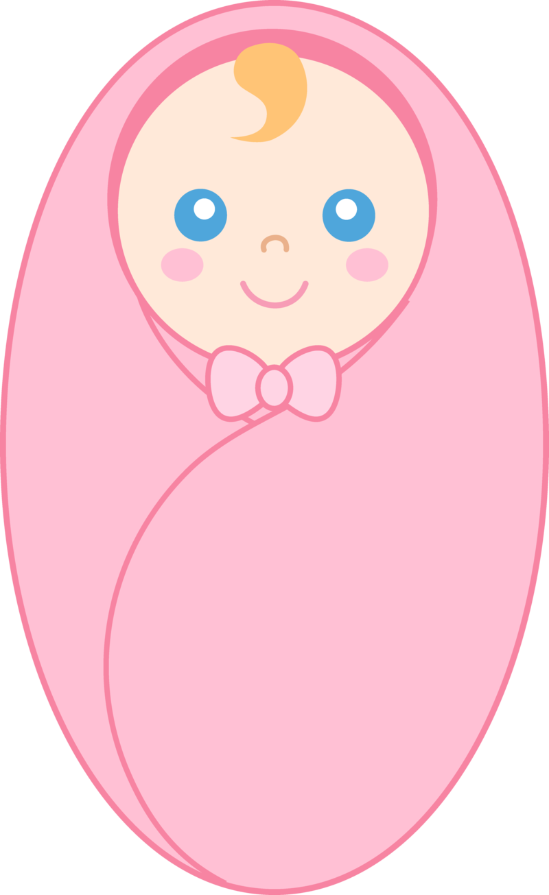 Newborn Baby Clipart - Draw A Newborn Baby - Png Download (800x1305), Png Download