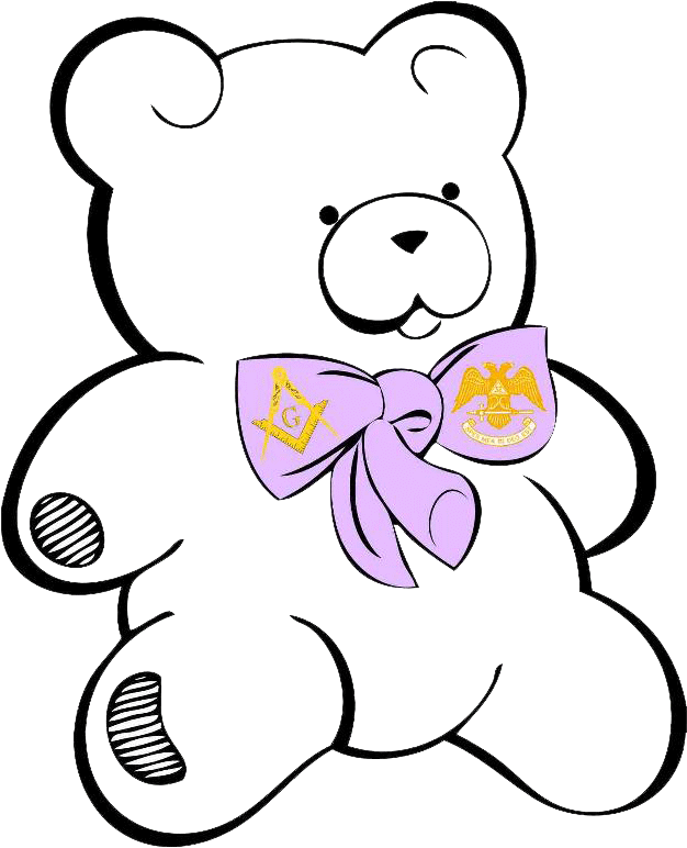 Masonic Bear - Children's Dyslexia Center Clipart (800x800), Png Download