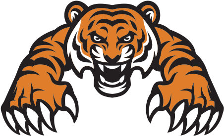 Angry Tiger Attack Mascot - Tiger Mascot Logo Png Clipart (600x600), Png Download