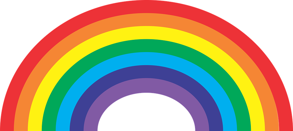 Rainbow Roy G Biv Clipart (960x431), Png Download