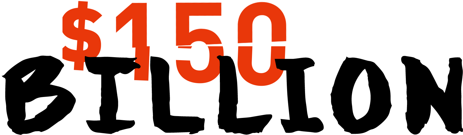 Human Trafficking 150 Billion Dollar Industry Clipart (1571x458), Png Download