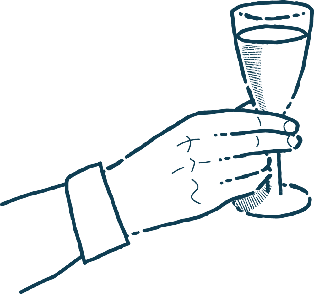 Cheershand1 - Drawing Clipart (1000x937), Png Download