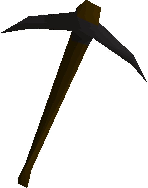 Image Black Pickaxe Detail - Fortnite Black Pickaxe Clipart (590x752), Png Download