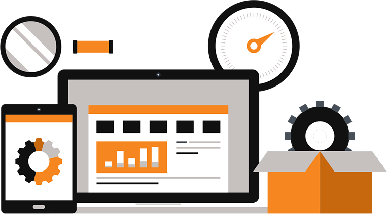 Computer Sets - Search Engine Illustration Clipart (763x423), Png Download