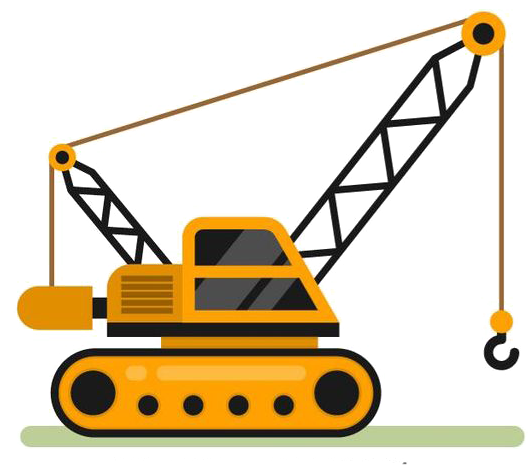 Crane Clipart Transparent Background - Crane Clipart Png (564x564), Png Download