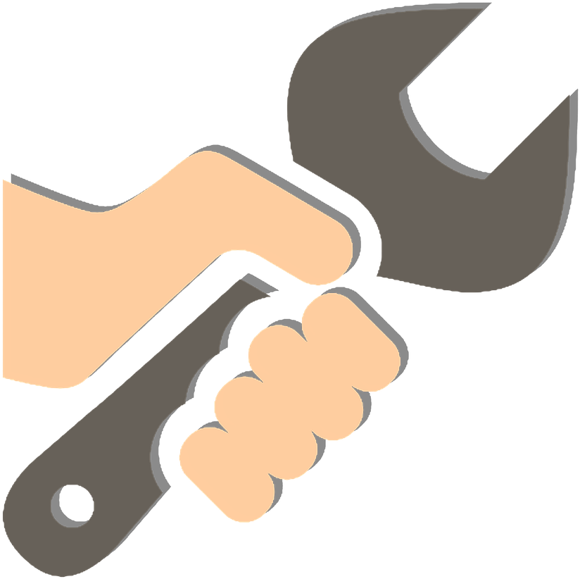 Fix Hand Equipment Free Photo - Work Sticker Clipart (1280x1280), Png Download