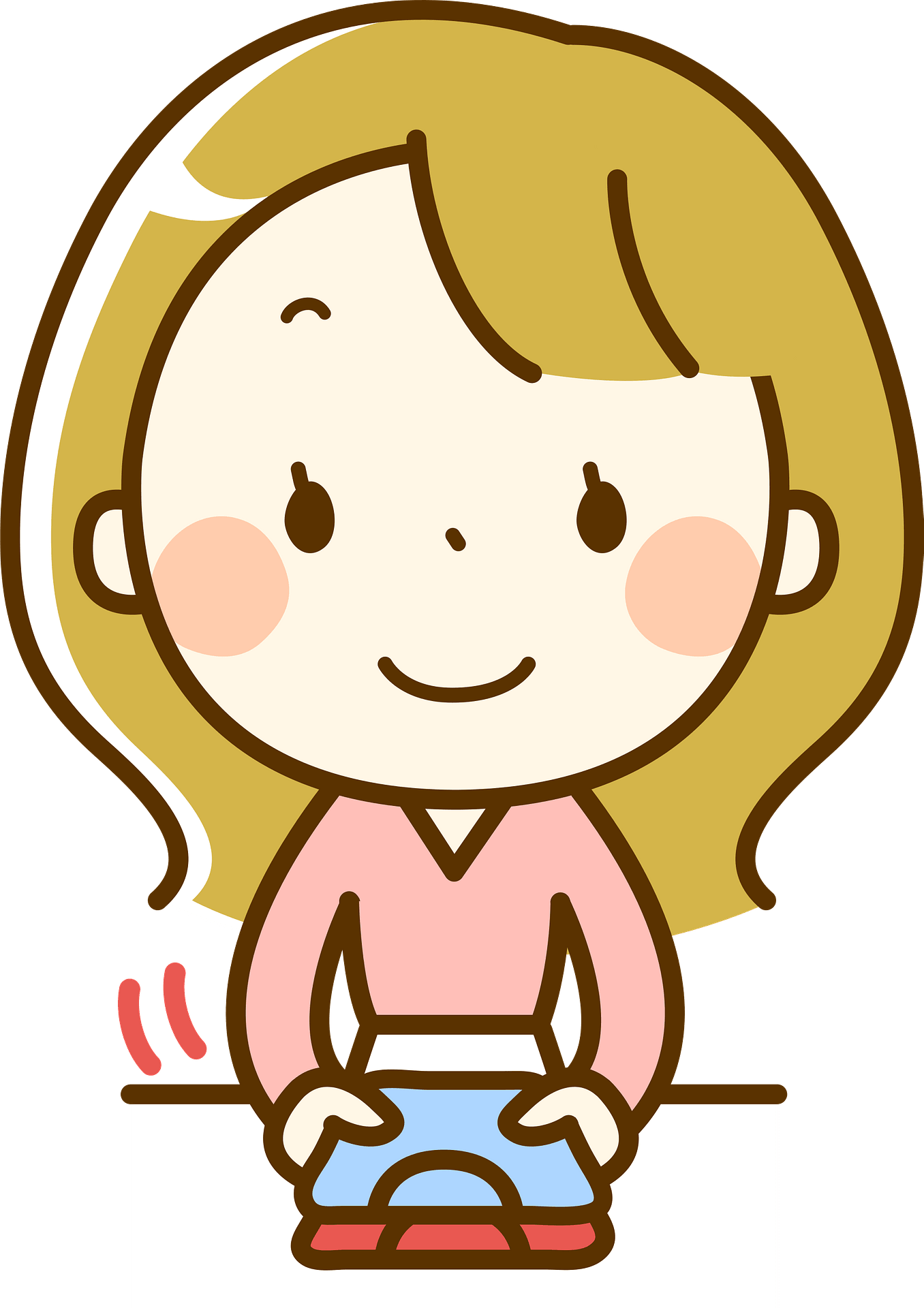 Folding Clothes Clipart - Png Download (1356x1920), Png Download