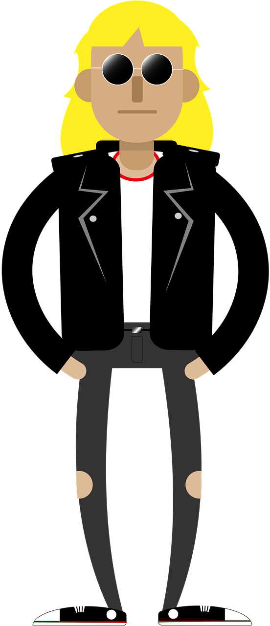 Rokstar Clipart (640x1280), Png Download