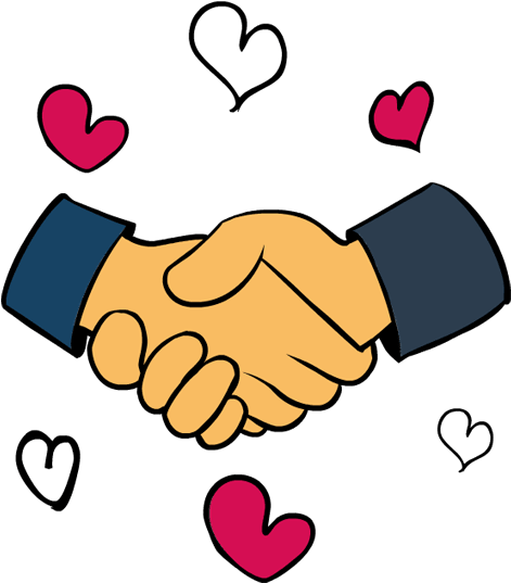 Kids Hand Shake Clip Art - Png Download (600x630), Png Download