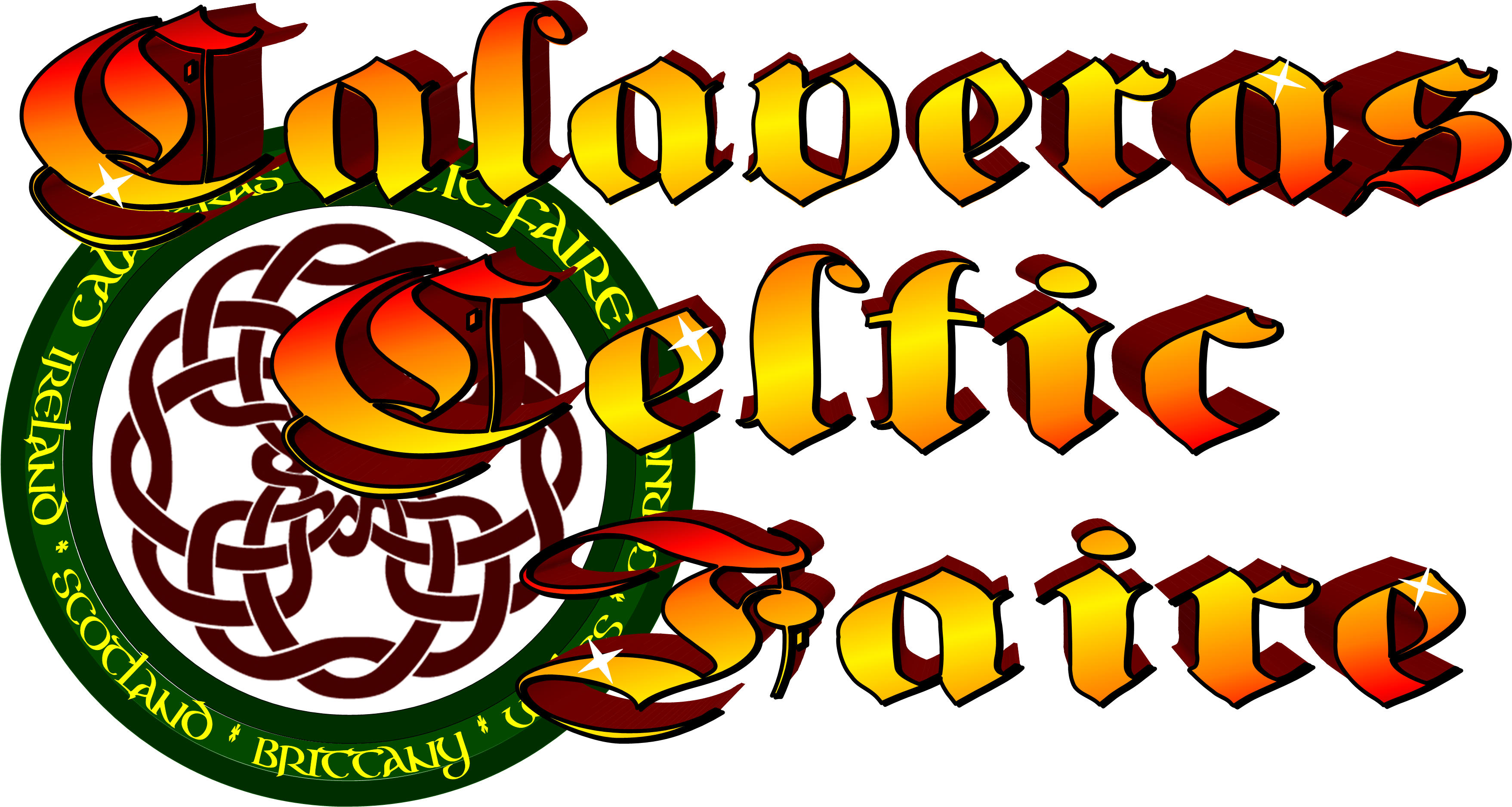 Celtic Faire Logo Clipart (3525x1889), Png Download
