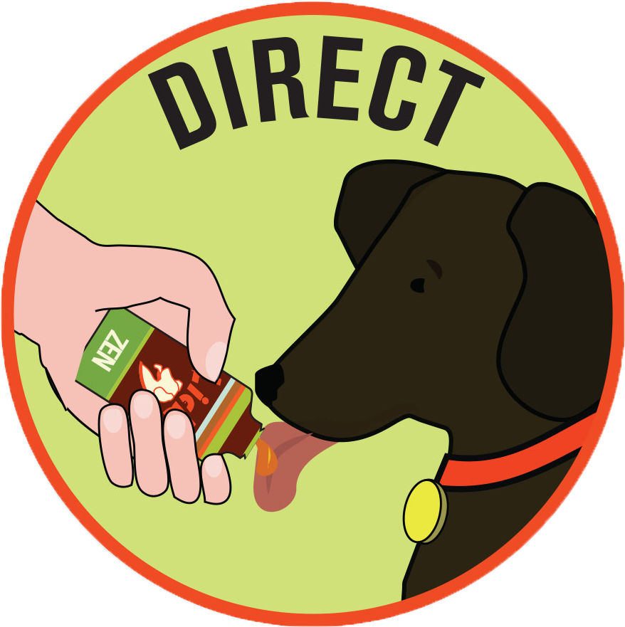 Dog Direct - Licks Clipart (921x924), Png Download