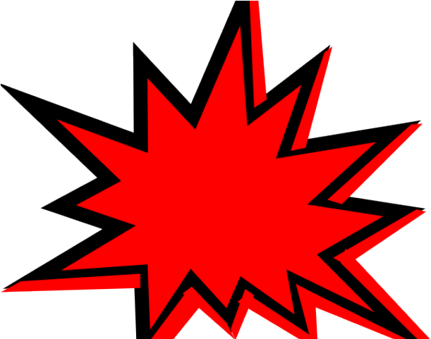 Comic Book Pow Bubble Clipart (640x480), Png Download