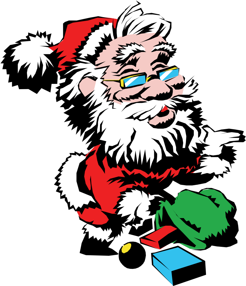 Santa Claus Clipart (860x1000), Png Download