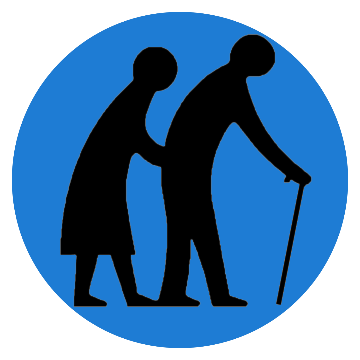Old People Clip Art , Png Download - Senior Citizen Day 2020 Transparent Png (1500x1500), Png Download