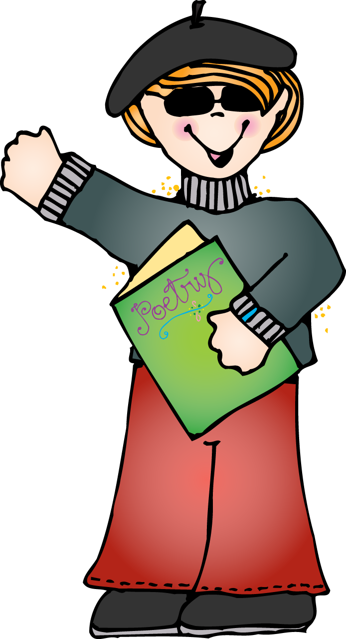 Mrs Williams Second Grade - Reading Poetry Clipart - Png Download (694x1279), Png Download