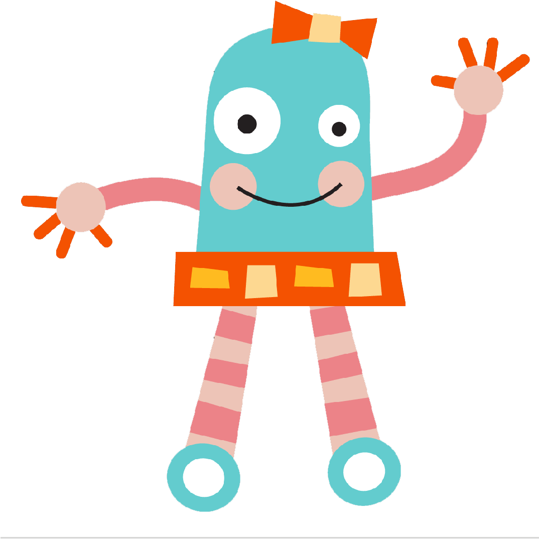 Cute Robots Png Clipart (1073x1164), Png Download
