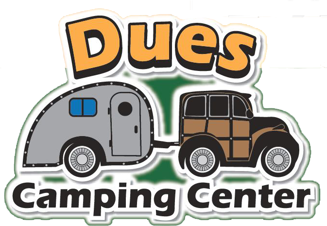 Logo Dues Camping Logo S - Casa De Materiales Clipart (676x481), Png Download