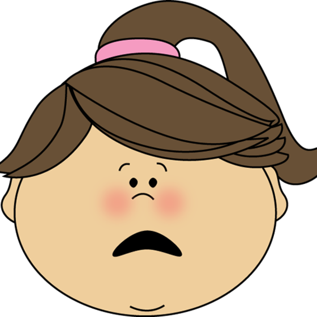 Anger Clipart Scary - Clip Art Scared Face - Png Download (1024x1024), Png Download