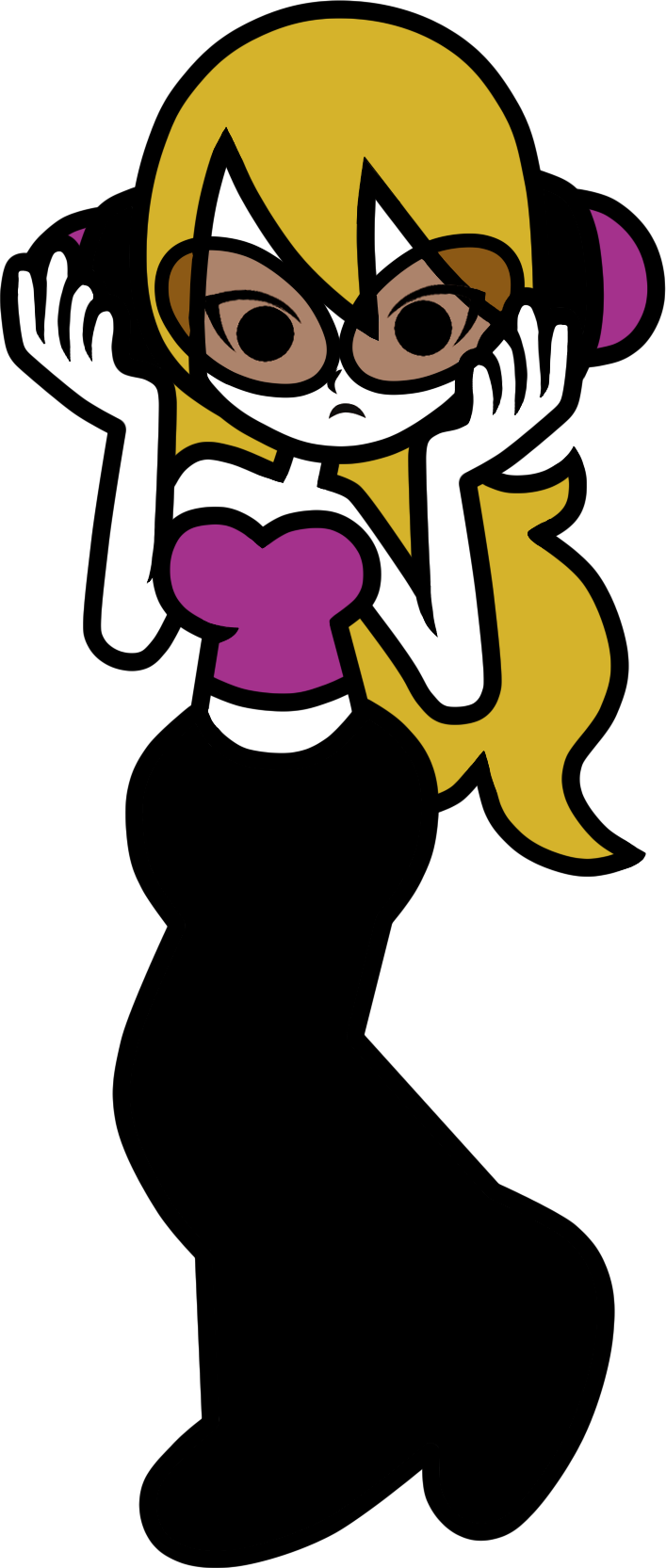 Rapper Money Clipart Graphic Royalty Free Stock V/ - Rhythm Heaven Mc Adore - Png Download (707x1665), Png Download
