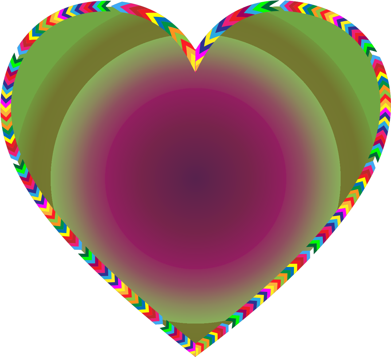 3 Arrows Blue Svg Clip Arts - Colorful Border Design Rainbow - Png Download (1600x1185), Png Download