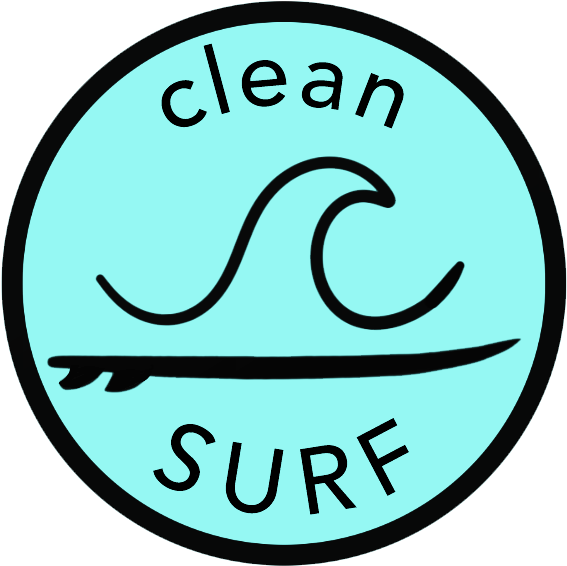 Clean Surf Logo Clipart (609x602), Png Download