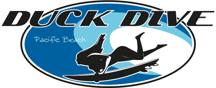 Duck Dive - Duck Dive San Diego Clipart (898x421), Png Download