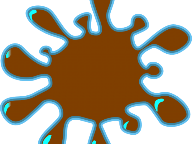 Dots Clipart Splotch - Splash Clip Art - Png Download (640x480), Png Download