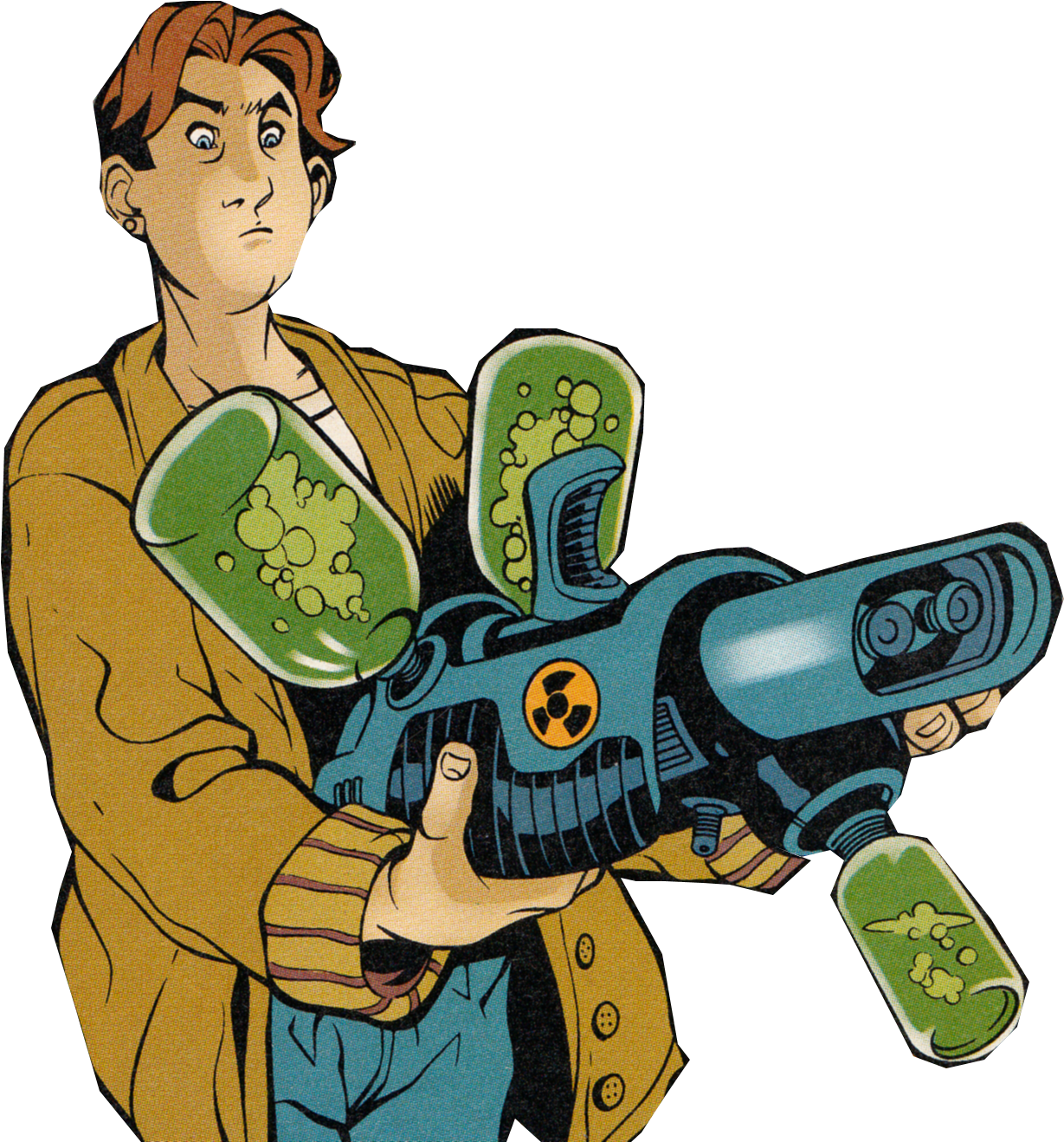 Fletcher Traynor Just Before He Became Biohazard - Cartoon Clipart (1229x1318), Png Download