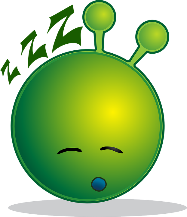 Green Crazy Alien Png Clipart - World Sleep Day 2020 Transparent Png (622x720), Png Download