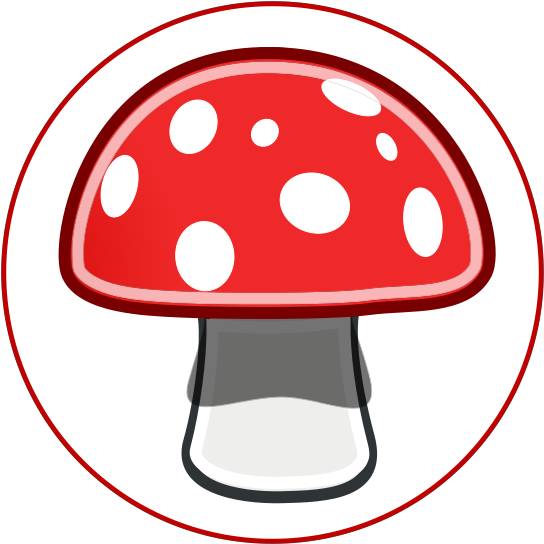 Mushroom Clipart (1600x1600), Png Download