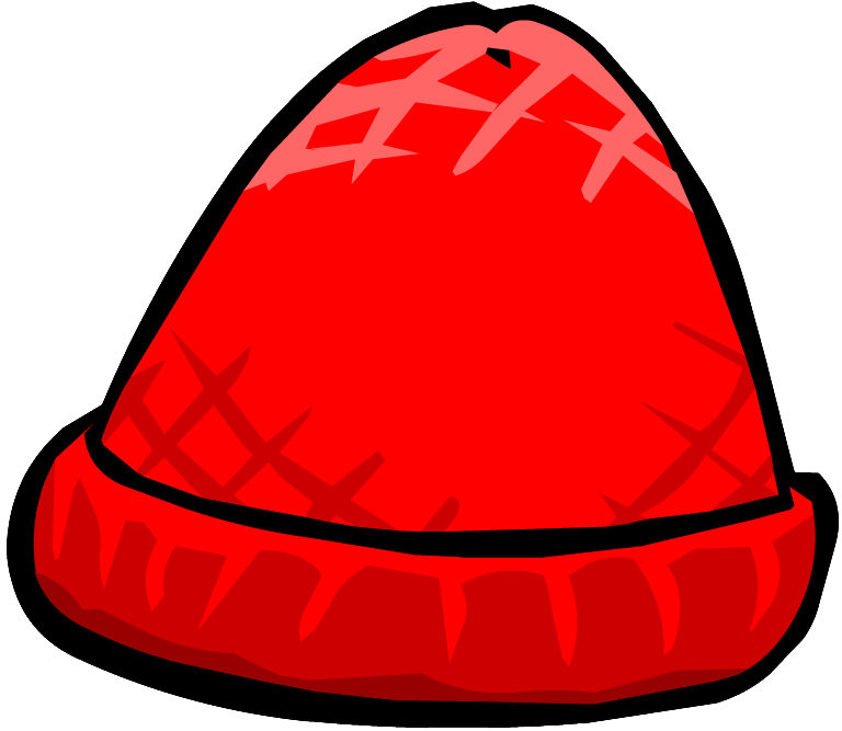 Purple Pirate Hat - Red Beanie Clipart - Png Download (768x667), Png Download