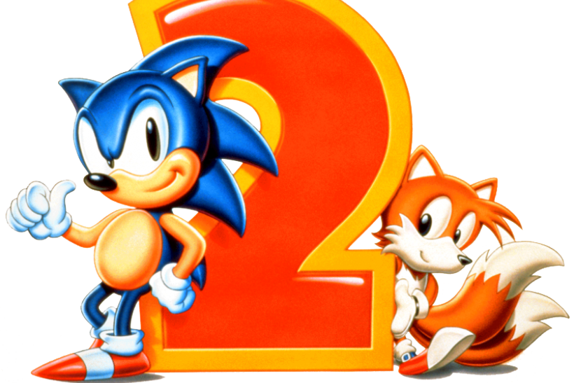 Sonic The Hedgehog Clipart Nintendo - Sonic And Tails Sonic 2 - Png Download (820x547), Png Download