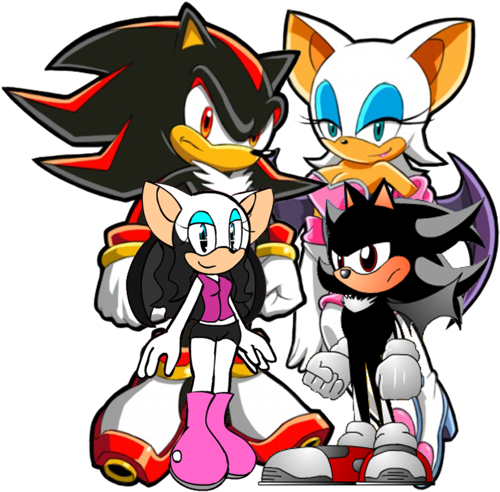 Hedgehog Clipart Hedgehog Family - Sonic Boom Mephiles The Dark - Png Download (1011x996), Png Download