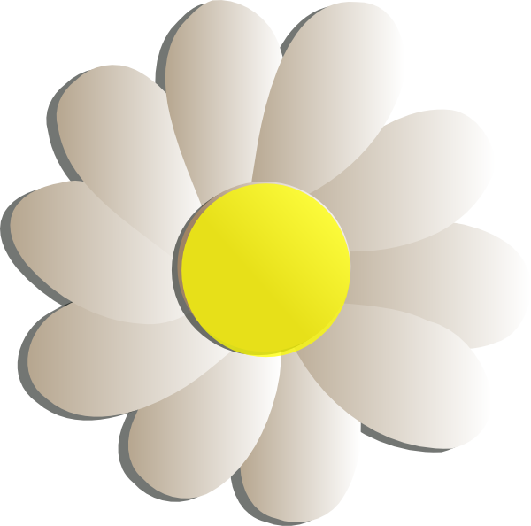 แบบ ร่าง กลีบ ดอกไม้ Clipart (600x594), Png Download