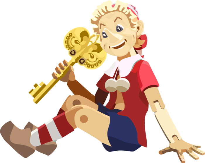 Pinocchio Png - Illustration Clipart (700x557), Png Download