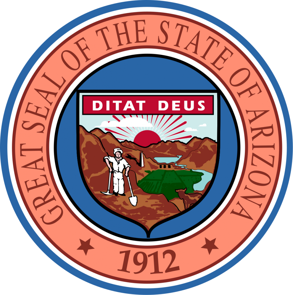 Arizona-seal - Seal Of Arizona Clipart (1018x1024), Png Download